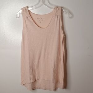 LOFT Women's Size Small Light Pink Tank Top. Comfy, Athleisure, Summer